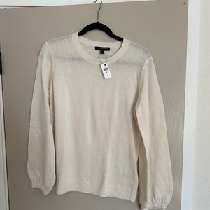 NWT Cream Sweater